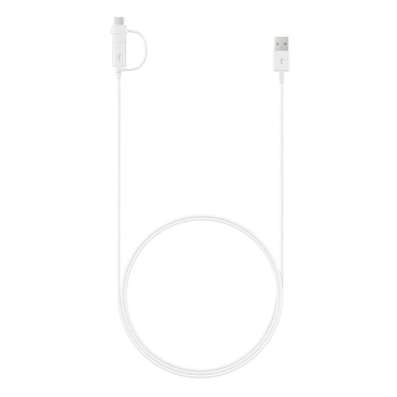 Cabo USB Samsung EP-DG930 USB 2.0 1,5 m USB A USB C/Micro-USB B branco