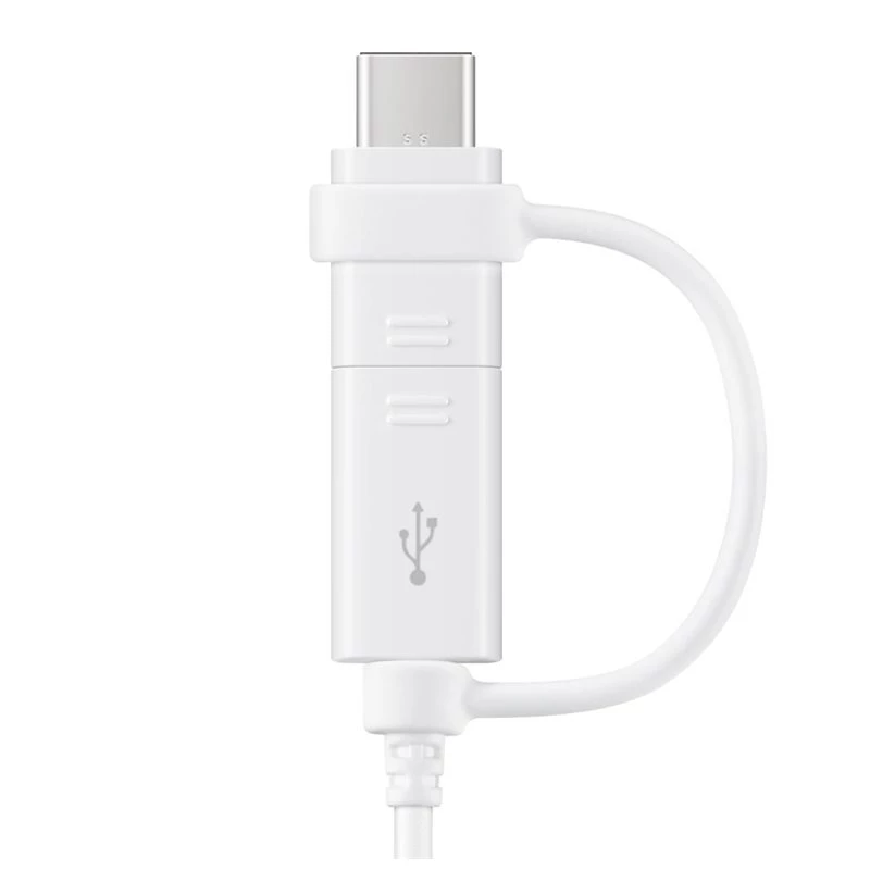 Cabo USB Samsung EP-DG930 USB 2.0 1,5 m USB A USB C/Micro-USB B branco