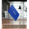 SSD externo Samsung T7 Portable 2TB USB Type-C 3.2 Gen 2 azul (NVMe, 1050/1000 MB/s)