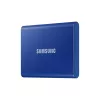 SSD externo Samsung T7 Portable 1 TB, USB-C 3.2 Gen 2, NVMe, encriptação de hardware AES-256, azul