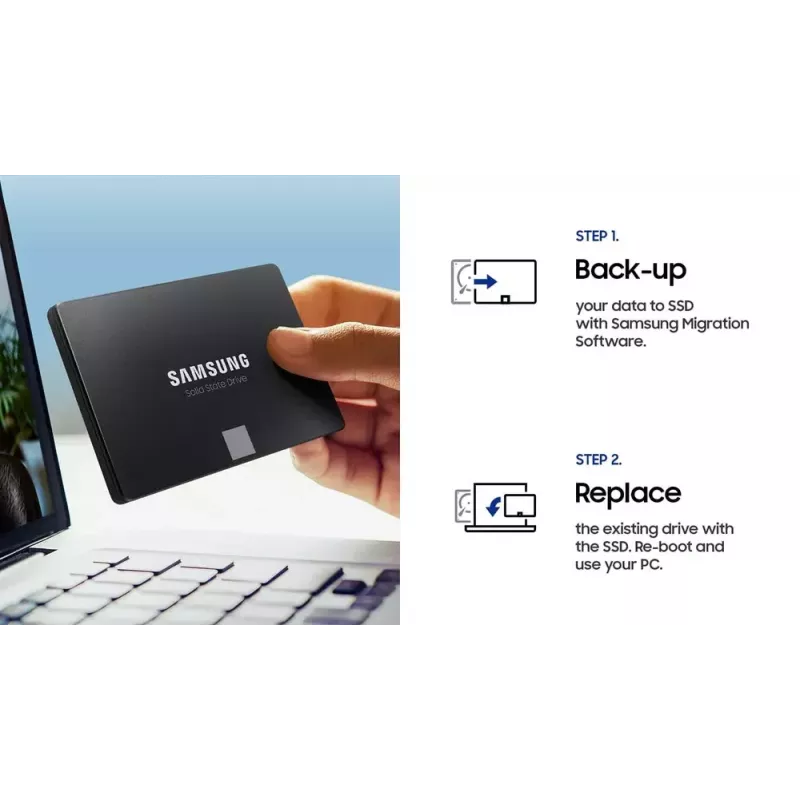 Disco SSD Samsung 4000 GB 2,5 polegadas SATA III MZ-77E4T0B/EU