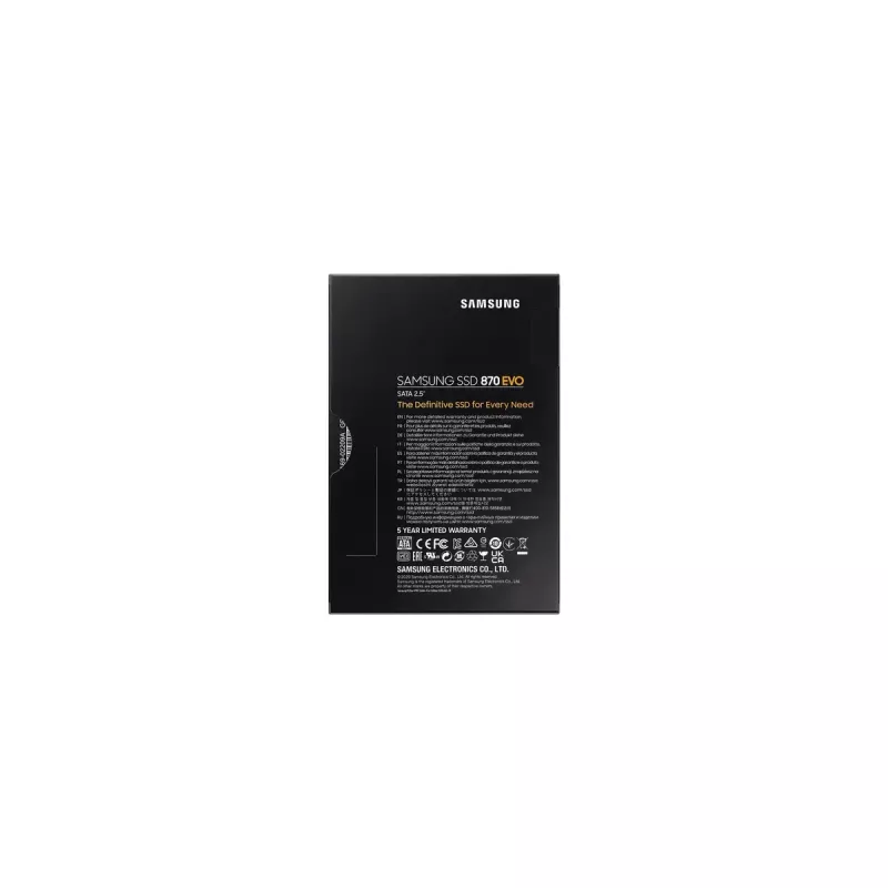 Disco SSD Samsung 2000 GB 2,5 polegadas SATA III MZ-77E2T0B/EU