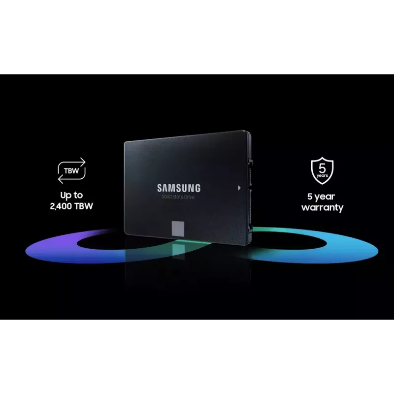 Disco SSD Samsung 2000 GB 2,5 polegadas SATA III MZ-77E2T0B/EU