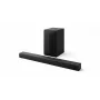 Soundbar LG S60T 3.1ch, 340W RMS, subwoofer sem fios, Bluetooth 5.3, HDMI ARC, entrada ótica, USB, preto