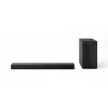 Soundbar LG S60T 3.1ch, 340W RMS, subwoofer sem fios, Bluetooth 5.3, HDMI ARC, entrada ótica, USB, preto