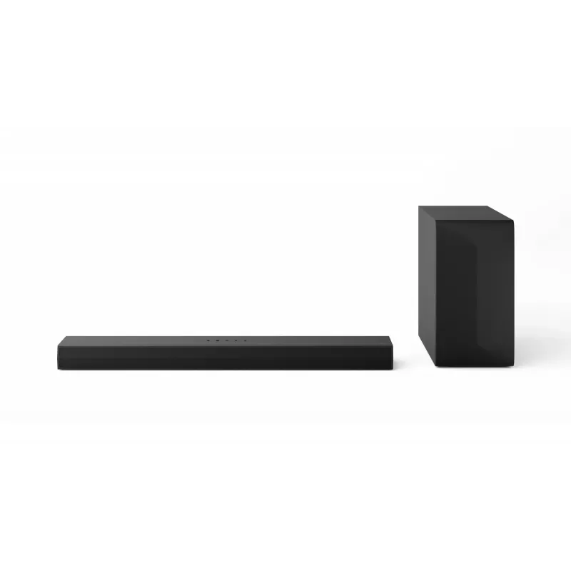 Soundbar LG S60T 3.1ch, 340W RMS, subwoofer sem fios, Bluetooth 5.3, HDMI ARC, entrada ótica, USB, preto