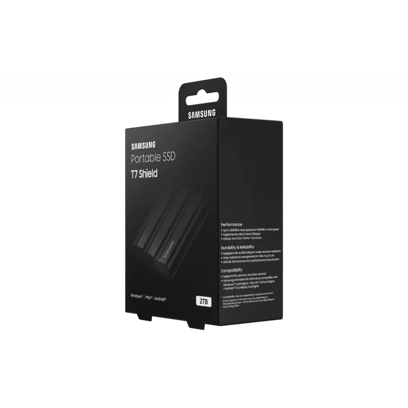 Samsung MU-PE2T0S 2 TB USB Type-C 3.2 Gen 2 (3.1 Gen 2) preto