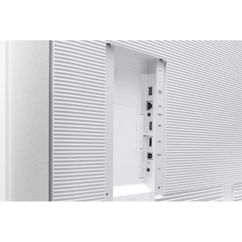 Samsung WM55B quadro interativo 139,7 cm (55 polegadas) 3840 x 2160 píxeis ecrã tátil cinzento, branco