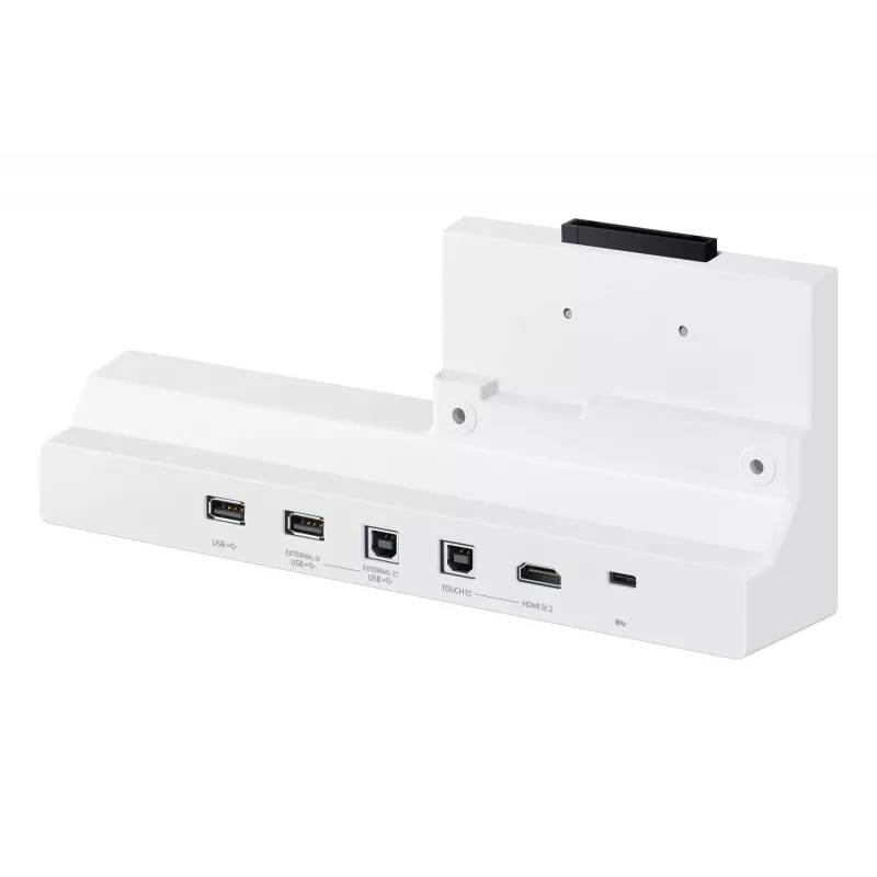 Samsung WM55B quadro interativo 139,7 cm (55 polegadas) 3840 x 2160 píxeis ecrã tátil cinzento, branco