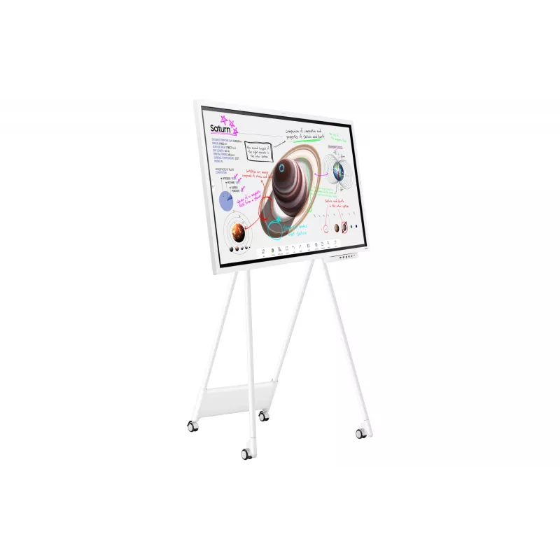 Samsung WM65B quadro interativo 165,1 cm (65 polegadas) 3840 x 2160 píxeis ecrã tátil cinzento, branco