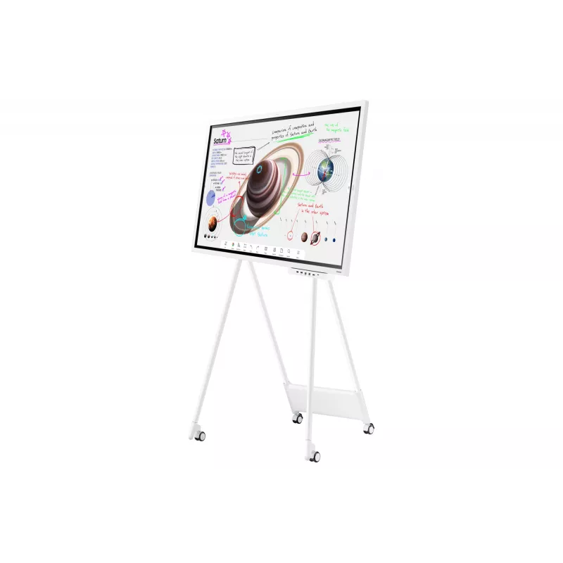 Samsung WM65B quadro interativo 165,1 cm (65 polegadas) 3840 x 2160 píxeis ecrã tátil cinzento, branco