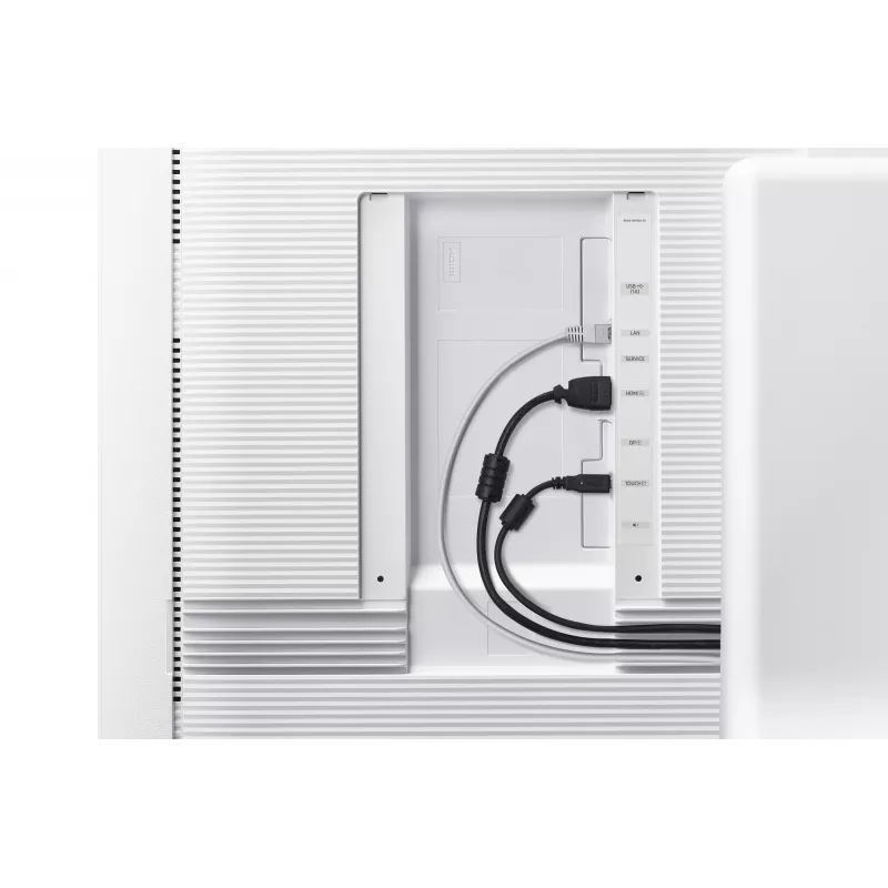 Samsung WM65B quadro interativo 165,1 cm (65 polegadas) 3840 x 2160 píxeis ecrã tátil cinzento, branco