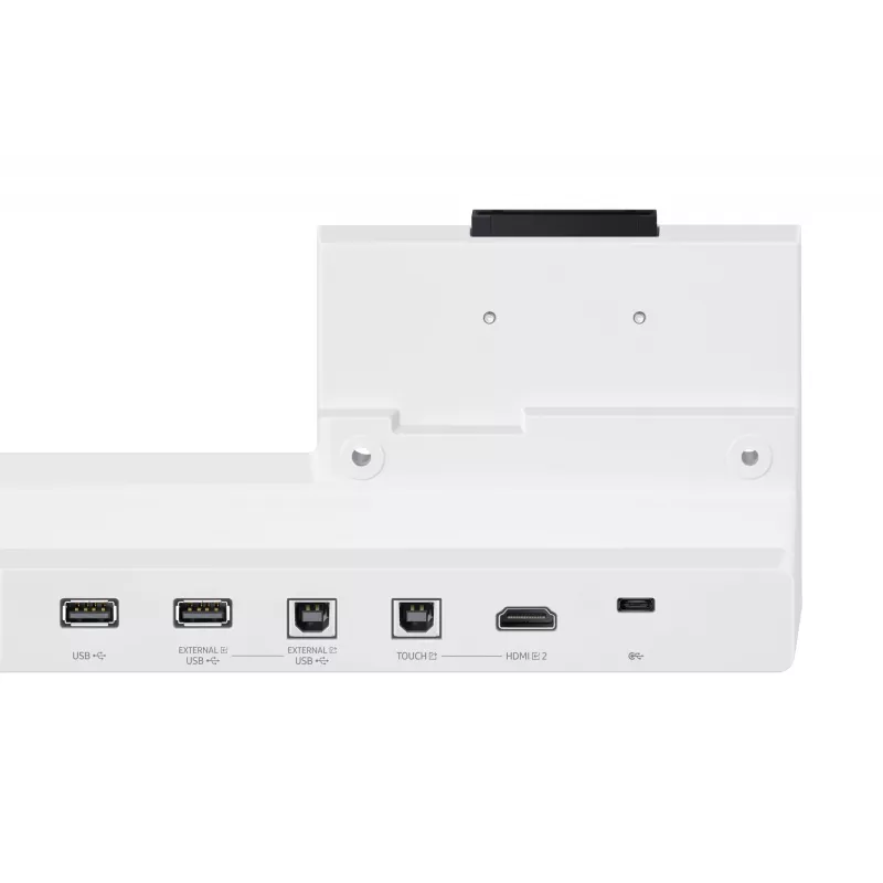 Samsung WM65B quadro interativo 165,1 cm (65 polegadas) 3840 x 2160 píxeis ecrã tátil cinzento, branco