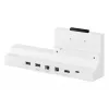 Bandeja de conectividade Samsung Flip4 cinzento branco USB Type-A Type-B Type-C