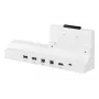 Bandeja de conectividade Samsung Flip4 cinzento branco USB Type-A Type-B Type-C