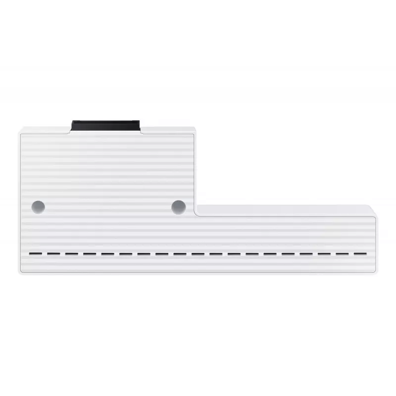 Bandeja de conectividade Samsung Flip4 cinzento branco USB Type-A Type-B Type-C