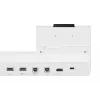 Bandeja de conectividade Samsung Flip4 cinzento branco USB Type-A Type-B Type-C