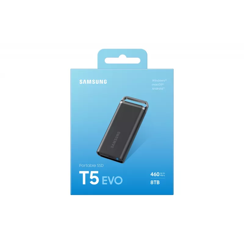 Samsung MU-PH8T0S 8 TB 3.2 Gen 1 (3.1 Gen 1) preto