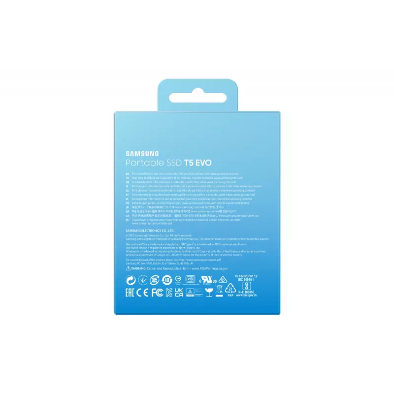 Samsung MU-PH8T0S 8 TB 3.2 Gen 1 (3.1 Gen 1) preto