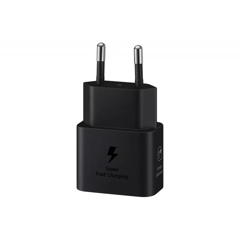 Carregador Samsung EP-T2510 25W USB‑C interior carregamento rápido, preto, cabo de 1 m