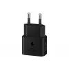 Carregador Samsung EP-T2510 25W USB‑C interior carregamento rápido, preto, cabo de 1 m