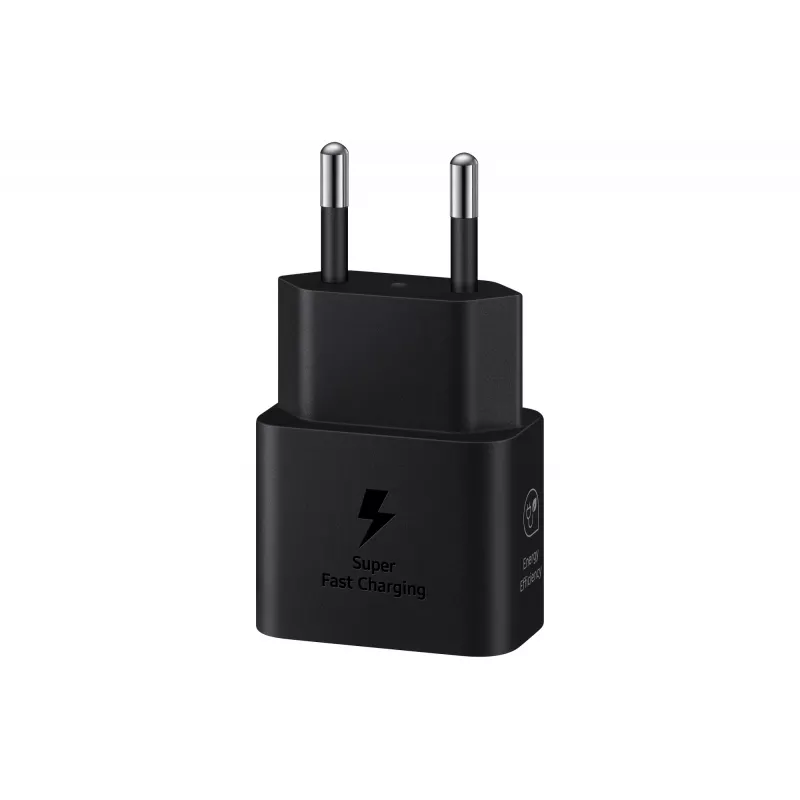 Carregador Samsung EP-T2510 25W USB‑C interior carregamento rápido, preto, cabo de 1 m