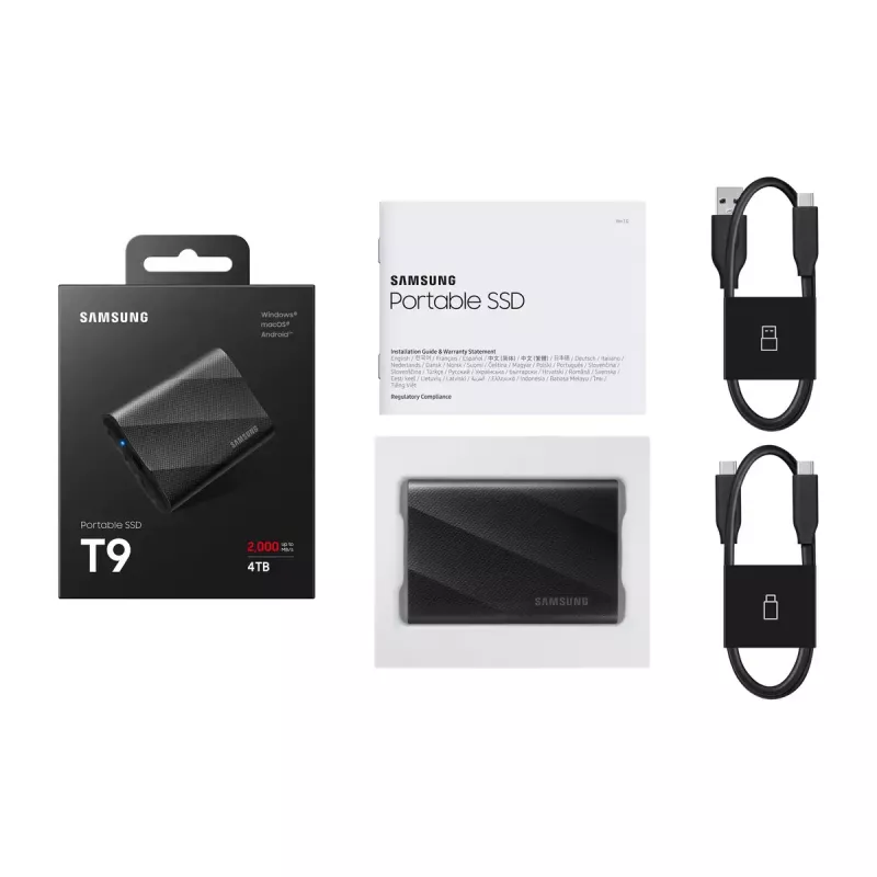 Samsung MU-PG4T0B 4 TB USB Type-C USB 3.2 Gen 2x2 preto