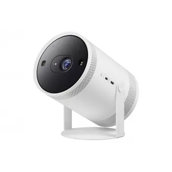 Projetor de dados DLP 1080p de ultra curta distância Samsung SP-LFF3CLAXXXH – 30–100 polegadas (0,8–2,7 m), Wi‑Fi 5, HDR10+, HLG, 5 W RMS, 1,4 kg, branco