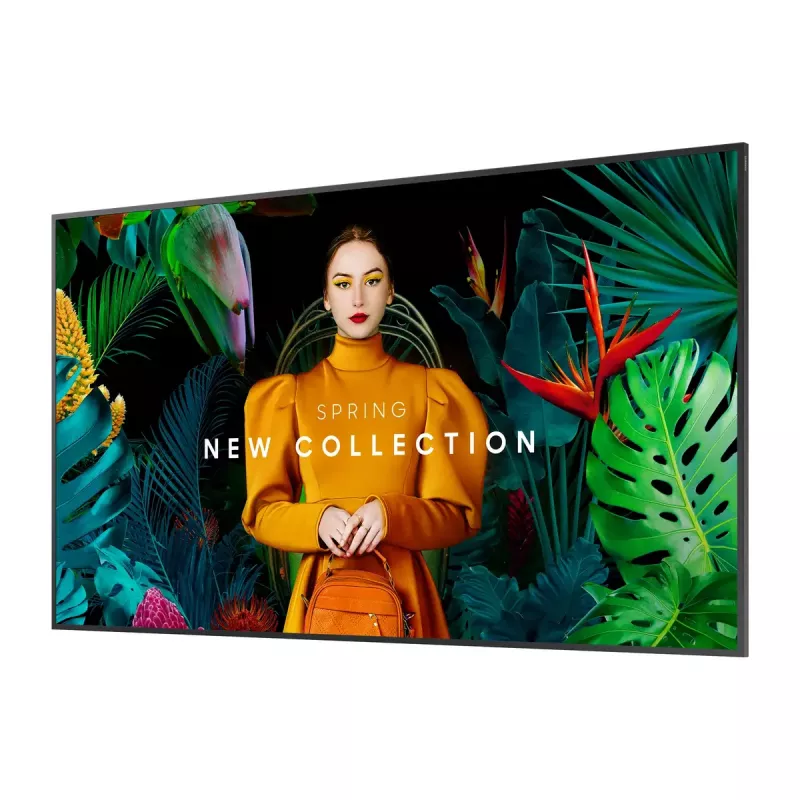 Samsung QB65C ecrã plano de sinalização digital 165,1 cm (65 polegadas) LCD Wi-Fi 350 cd/m² 4K Ultra HD preto processador integrado Tizen 7.0 16/7