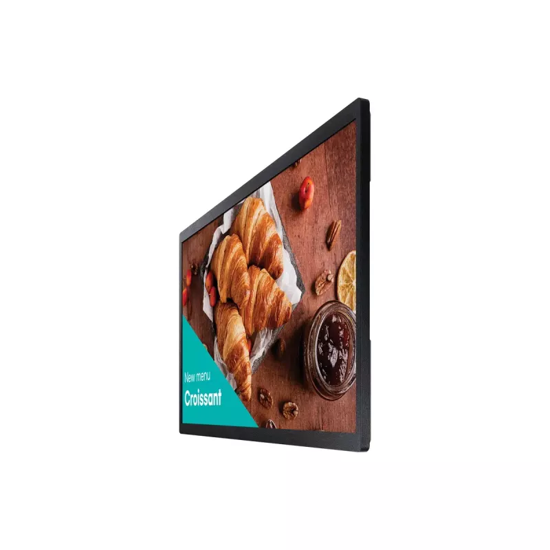 Samsung QB24C ecrã plano de sinalização digital 61 cm (24 polegadas) LED Wi-Fi 250 cd/m² Full HD preto processador integrado Tizen 16/7