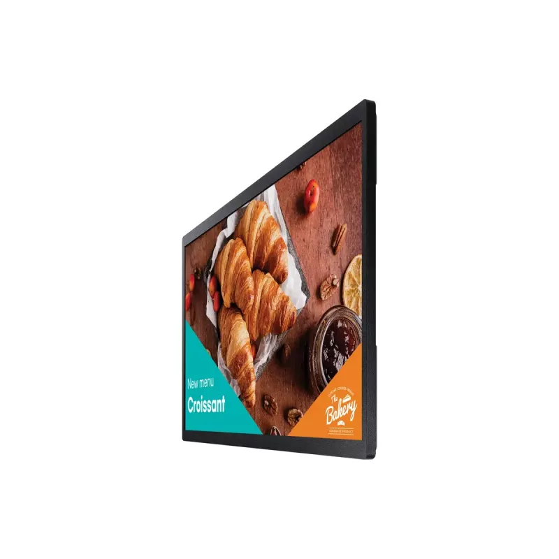 Samsung QB24C ecrã plano de sinalização digital 61 cm (24 polegadas) LED Wi-Fi 250 cd/m² Full HD preto processador integrado Tizen 16/7