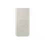 Powerbank Samsung EB-U2510XUEGEU 10000 mAh, PD 3.0 25W, entrada e saída USB-C, carregamento sem fios, saída para 3 dispositivos, bege