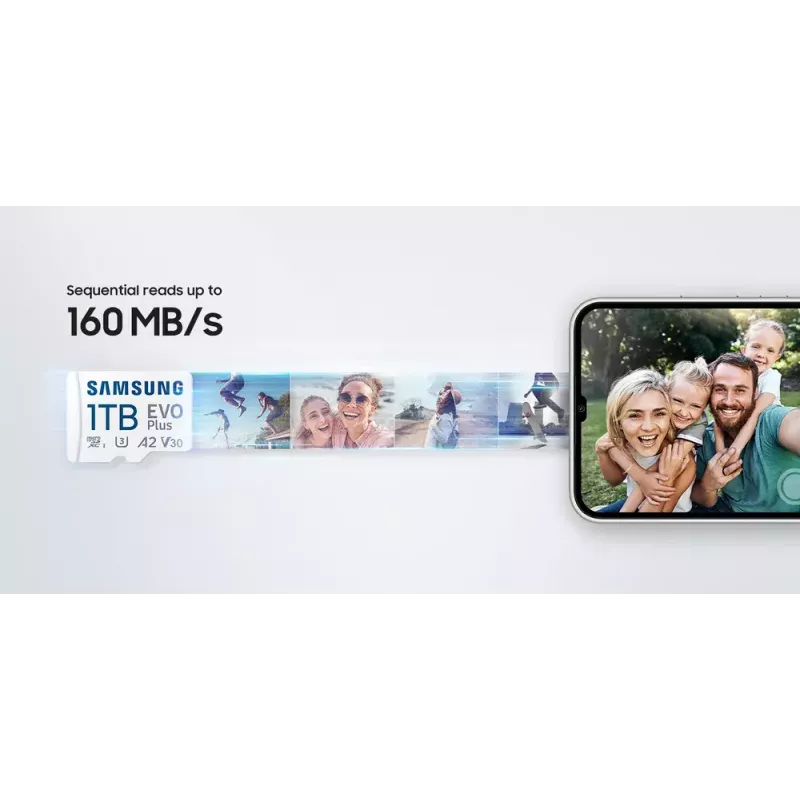 Memória flash Samsung 512 GB MicroSDXC UHS-I MB-MC512S