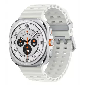 Samsung Galaxy Watch Ultra 3,81 cm (1,5 polegadas) AMOLED 47 mm digital 480 x 480 pixels ecrã tátil 4G branco Wi-Fi GPS (satélite)