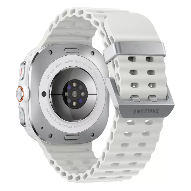 Samsung Galaxy Watch Ultra 3,81 cm (1,5 polegadas) AMOLED 47 mm digital 480 x 480 pixels ecrã tátil 4G branco Wi-Fi GPS (satélite)