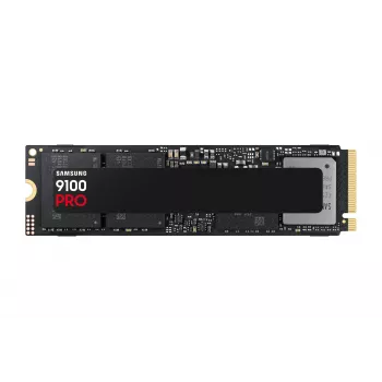 SSD M.2 Samsung 9100 PRO 4 TB PCIe 5.0 NVMe — 2280, leitura 14800 MB/s, escrita 13400 MB/s, V-NAND TLC