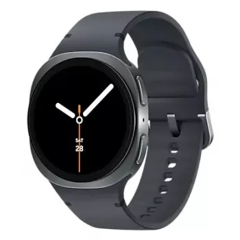 Samsung Galaxy Watch 8 3,3 cm (1,3 polegadas) AMOLED 40 mm digital 438 x 438 pixels ecrã tátil grafite Wi-Fi GPS (satélite)