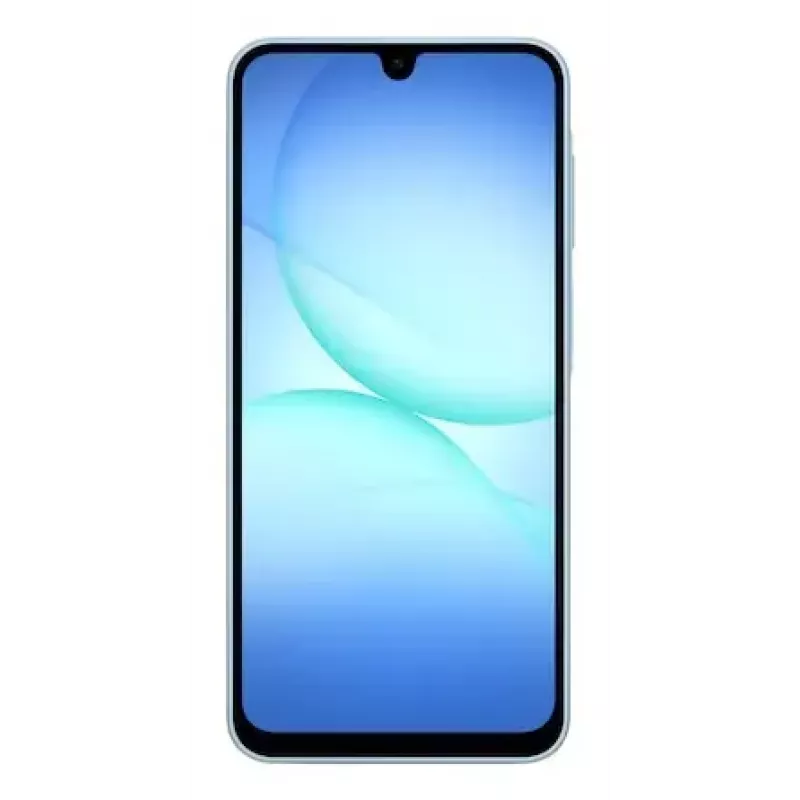 Smartphone Samsung Galaxy A17 6,7 polegadas AMOLED 90Hz, 4 GB RAM, 128 GB, 50 MP, 5000 mAh, Dual SIM híbrido, IP54 (Azul-claro)