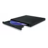 HITACHI-LG DATA STORAGE Gravador de DVD portátil slim - Gp57eb40 - USB 2.0 - Preto