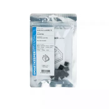 Bloqueador de portas Smartkeeper NL03P1BK RJ-45 Preto 12 unid.
