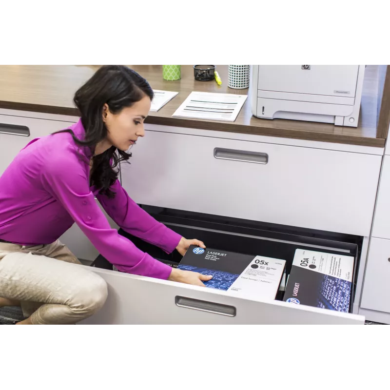 HP 05A Toner original LaserJet Preto, 2300 páginas, Preto, 1 unid.