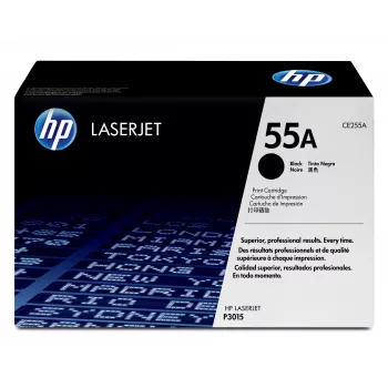 HP 55A Toner original LaserJet preto, 6000 páginas, preto, 1 unid.