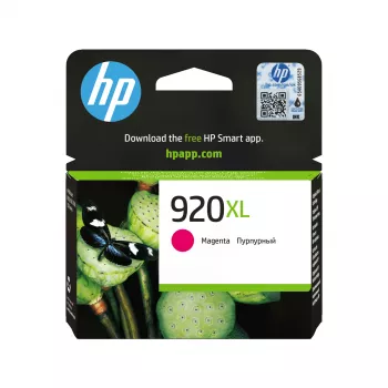 HP 920XL Cartucho de tinta original Magenta de alto rendimento, Magenta, 1 unid., 700 páginas