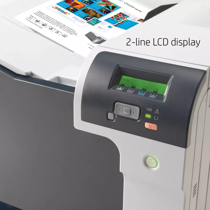 HP Color LaserJet Professional CP5225dn Impressora, Laser, Cor, 600 x 600 DPI, A3, 20 páginas/min, Impressão frente e verso
