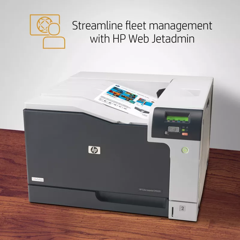 HP Color LaserJet Professional CP5225dn Impressora, Laser, Cor, 600 x 600 DPI, A3, 20 páginas/min, Impressão frente e verso