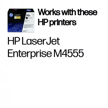 Toner original HP 90A LaserJet preto