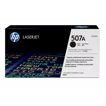 Toner original HP 507A LaserJet preto