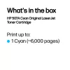 Toner original HP 507A LaserJet ciano, 6000 páginas, ciano, 1 unid.