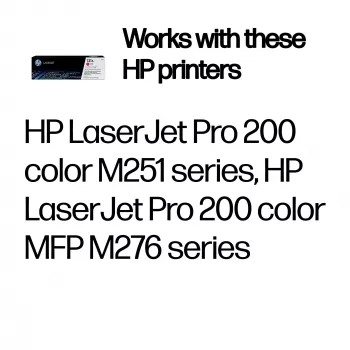 Toner original HP 131A LaserJet magenta, 1800 páginas, magenta, 1 unid.