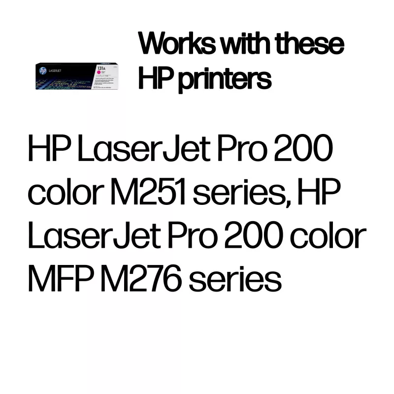 Toner original HP 131A LaserJet magenta, 1800 páginas, magenta, 1 unid.